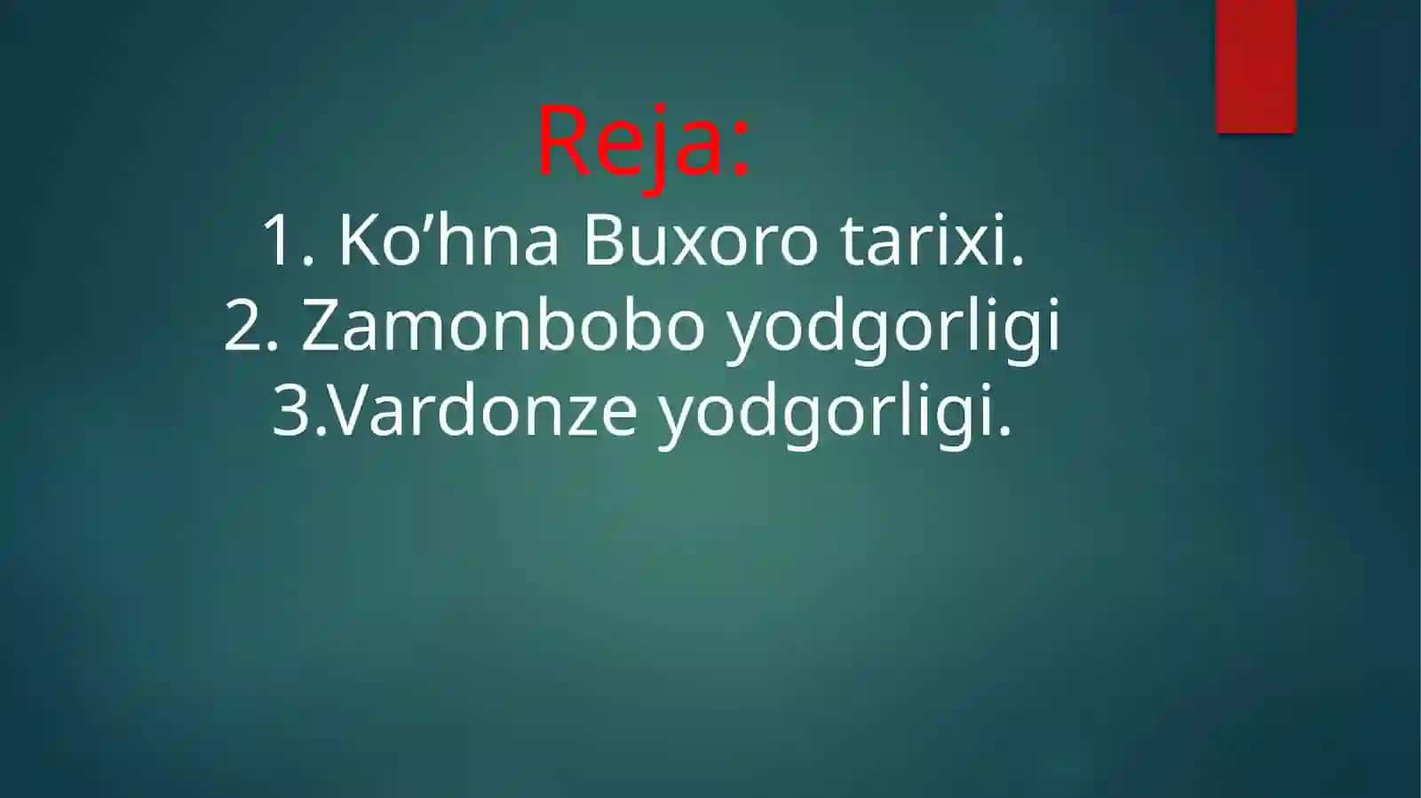 Ko’hna Buxoro tarixi 2