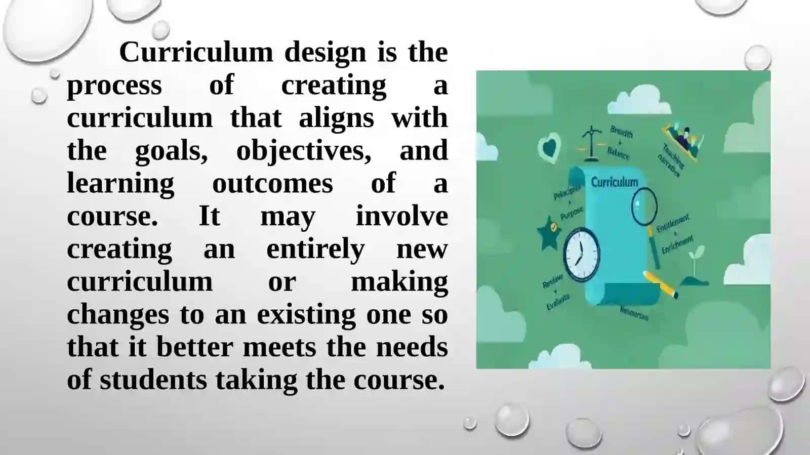 Curriculum design: Possibilities and Realities 2