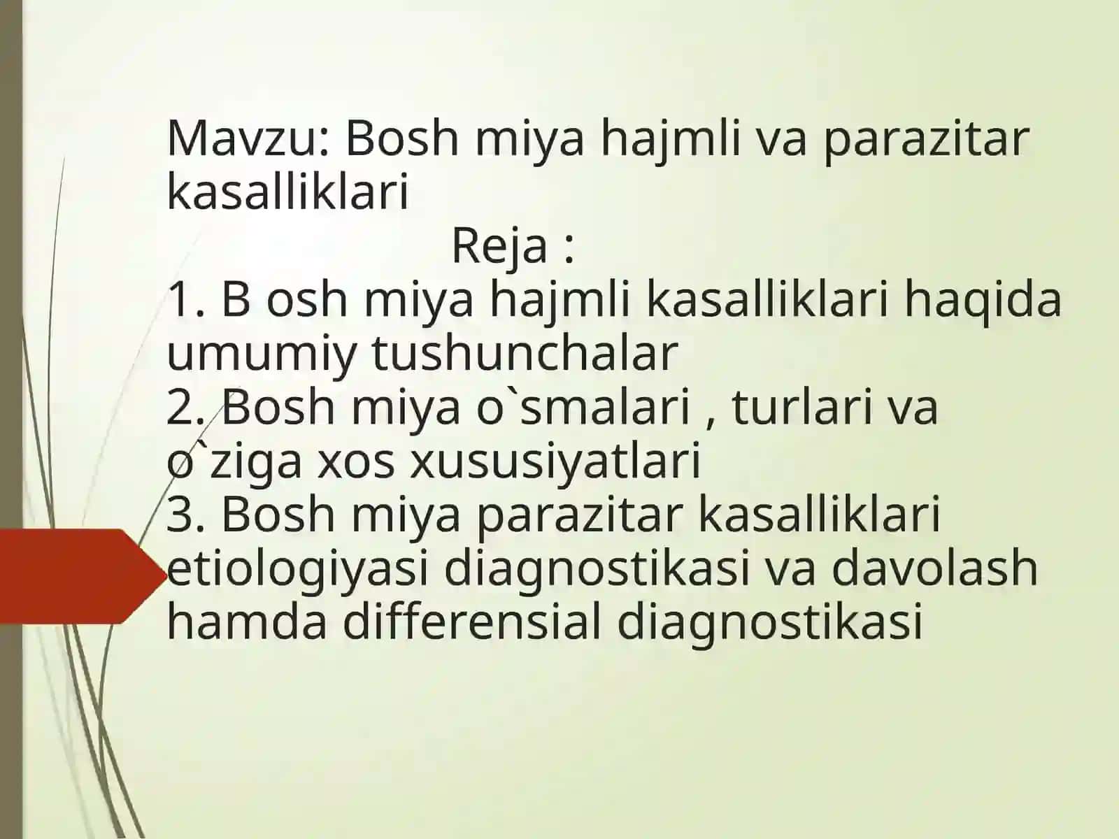 Boshmiyahajmlivaparazitarkasalliklari 2