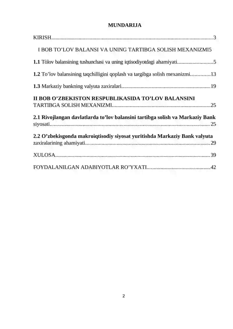 TO’LOV BALANSINI QISQA VA UZOQ MUDDATLI TARTIBGA SOLISH 2