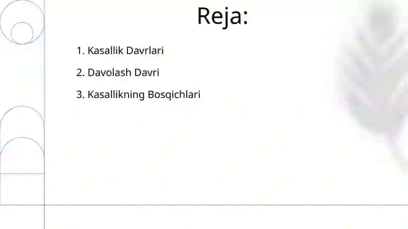Kasallik davrlari 2