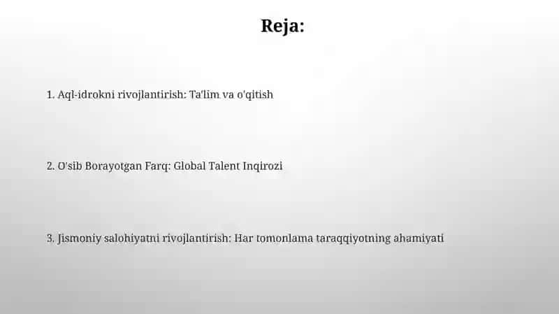 Aqlli xodimlar yetishmasligi 2