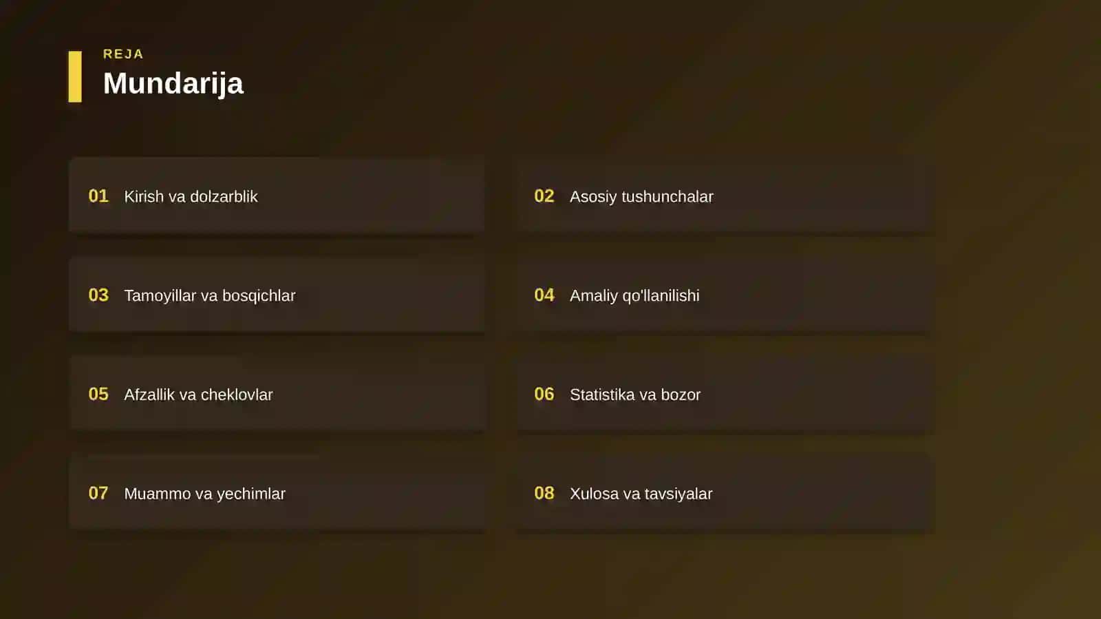 Jahon iqtisodiyoti — real misollar bilan 2