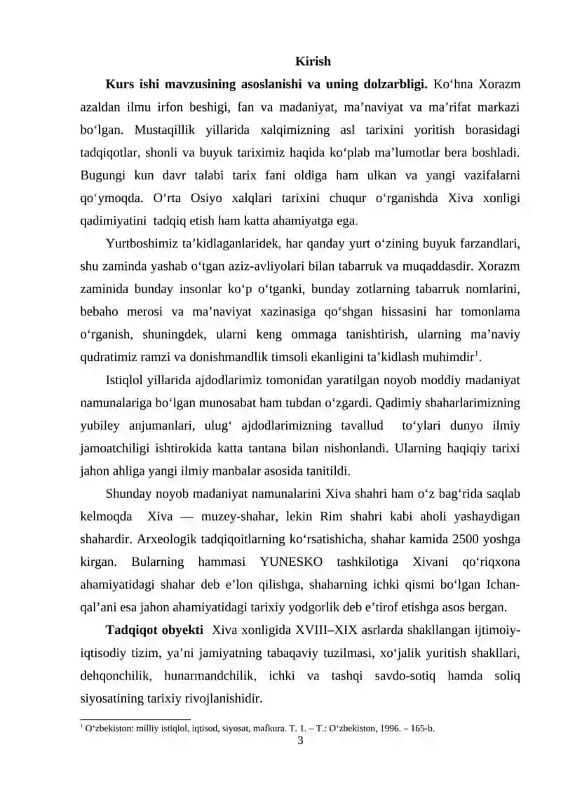 XIVA XONLIGIDA IJTIMOIY-IQTISODIY HAYOT 2