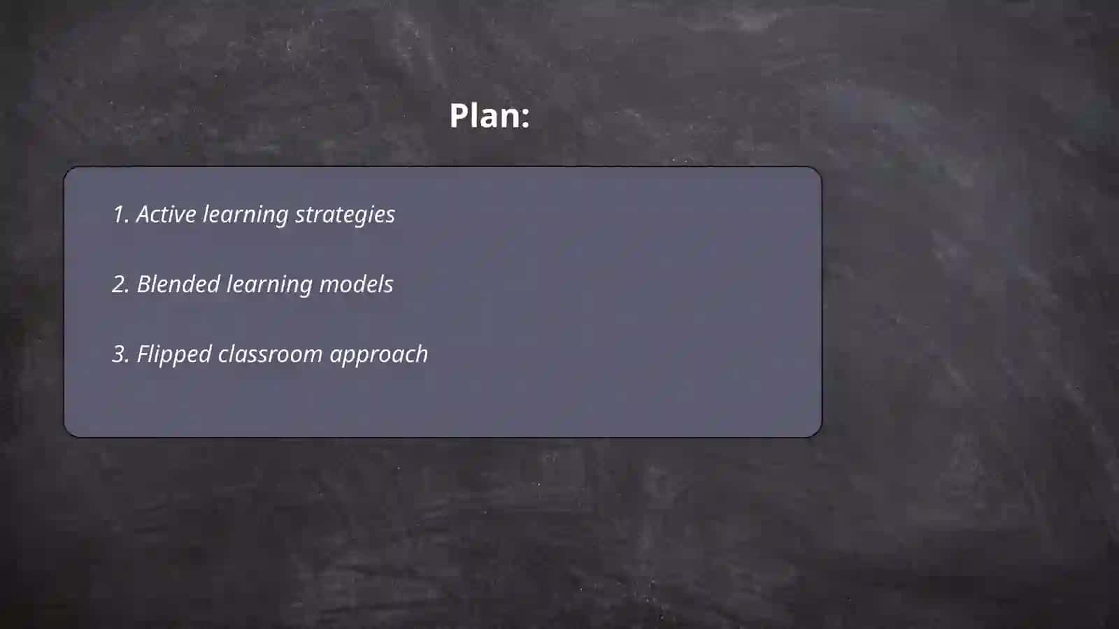 Teaching method and tools 2