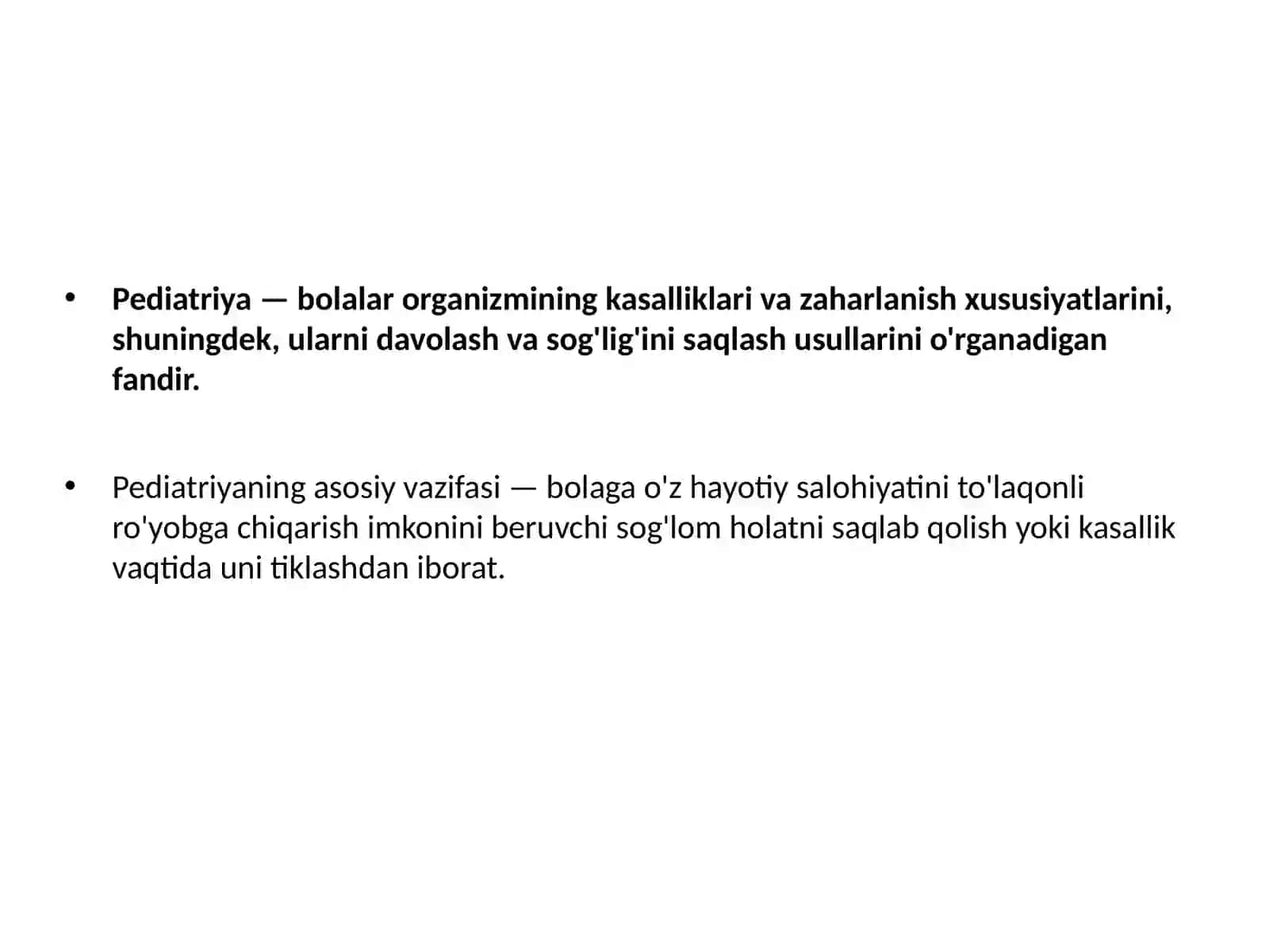Muddatida va chala tug'ilgan chaqaloqlar pediatriyasi 2