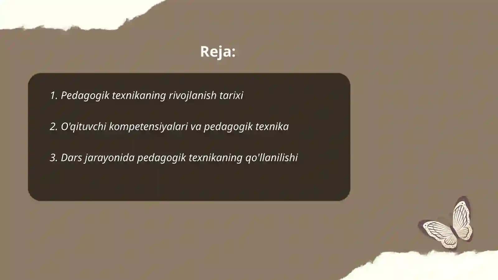Pedagogik texnikaning shakillantirishning ilmiy amaliy asoslari 2