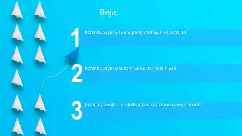 Konstitutsiyaviy huquqga kirish 2
