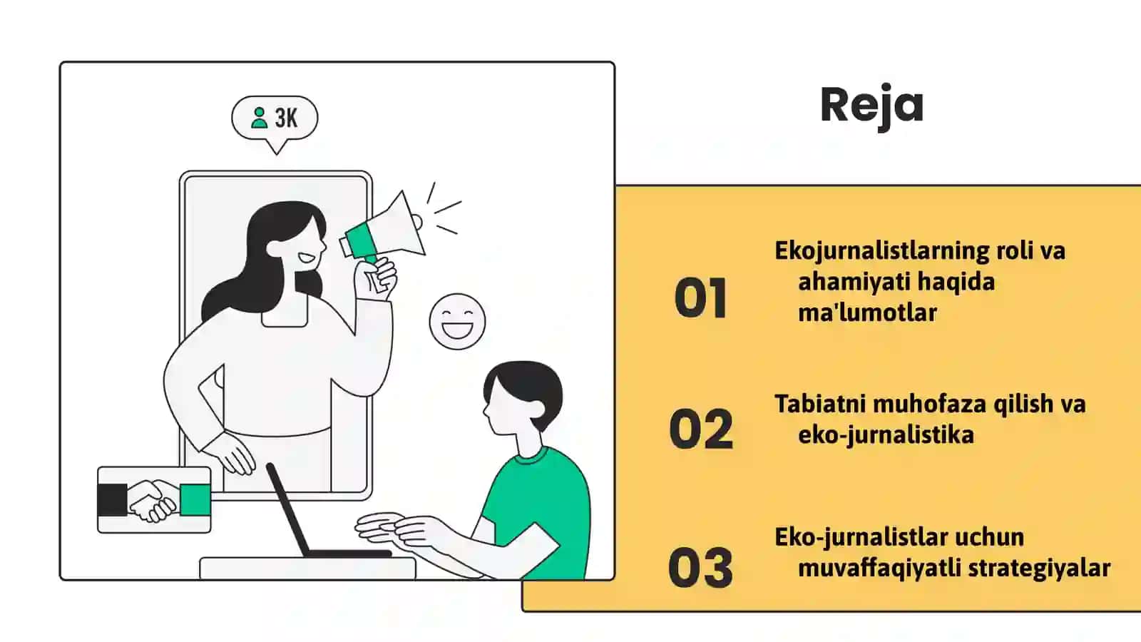 Ekojurnalist faoliyati xususuyatlari.Shaxnozabonu 2