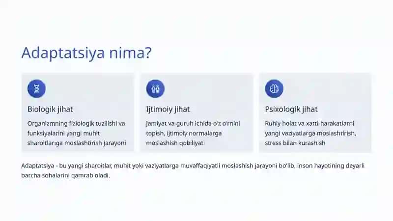 Adaptatsiya: O'zgarishlarga Moslashish San'ati 2
