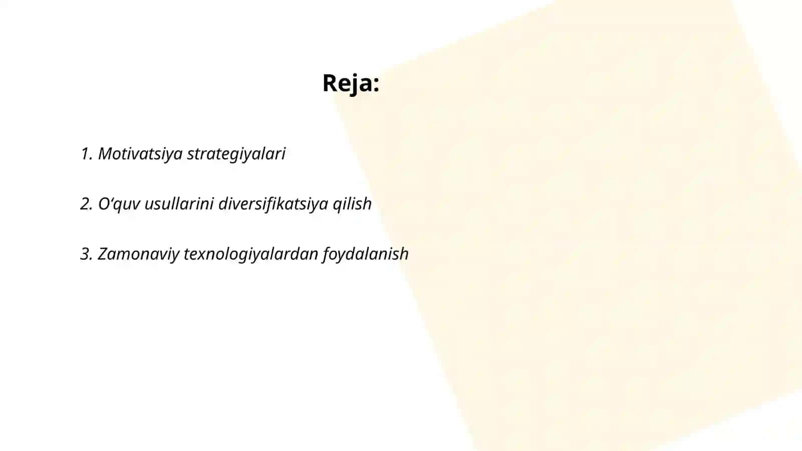 Motivatsiya strategiyalari 2