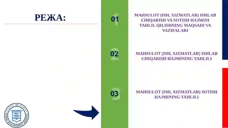 IQTISODIYTAHLIL FANI 2