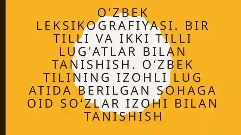 Oʻzbek leksikografiyasi 2