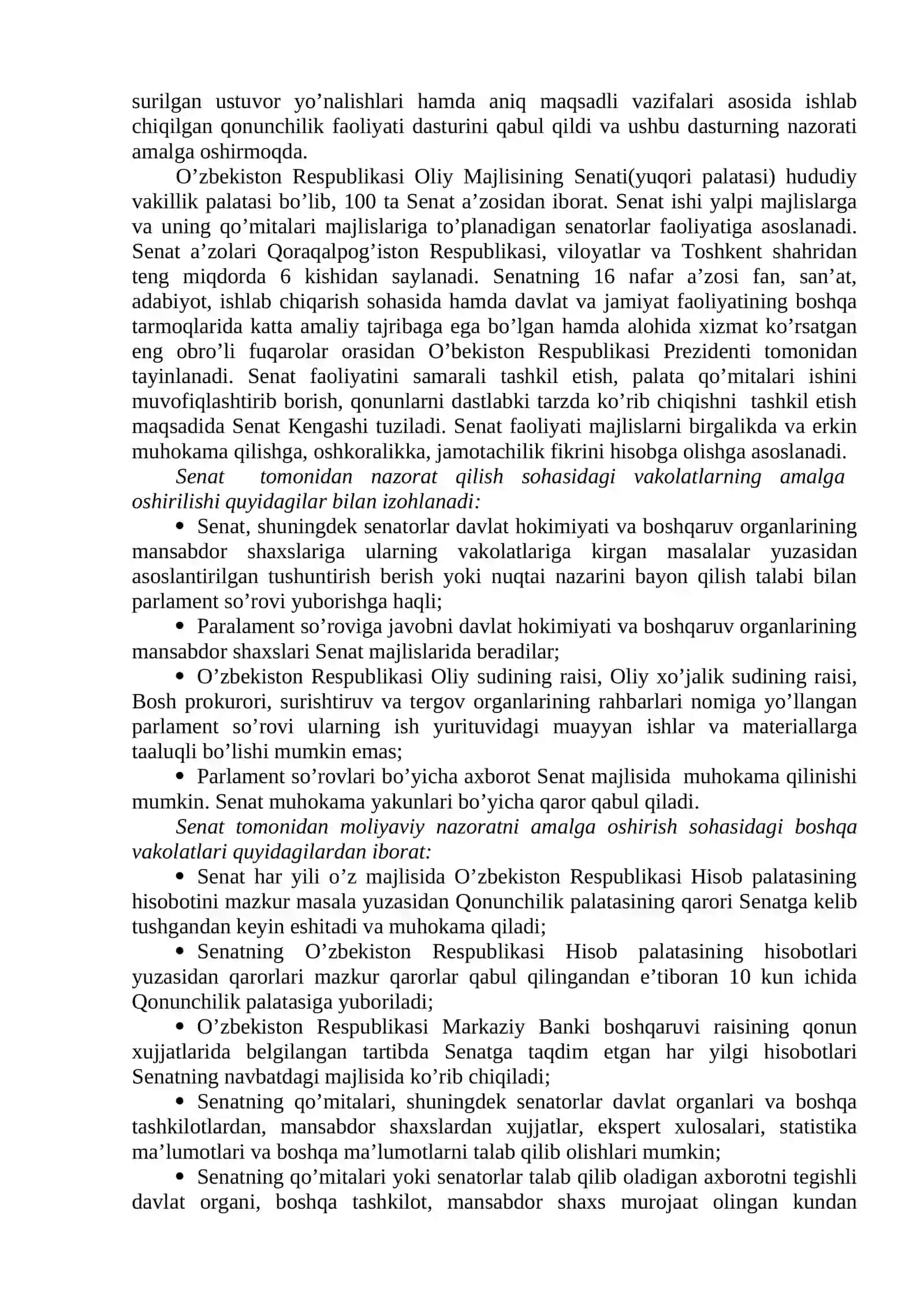 UMUMDAVLAT NAZORAT ORGANLARI VA ULARNING MOLIYAVIY NAZORATNI TASHKIL ETISHI 2