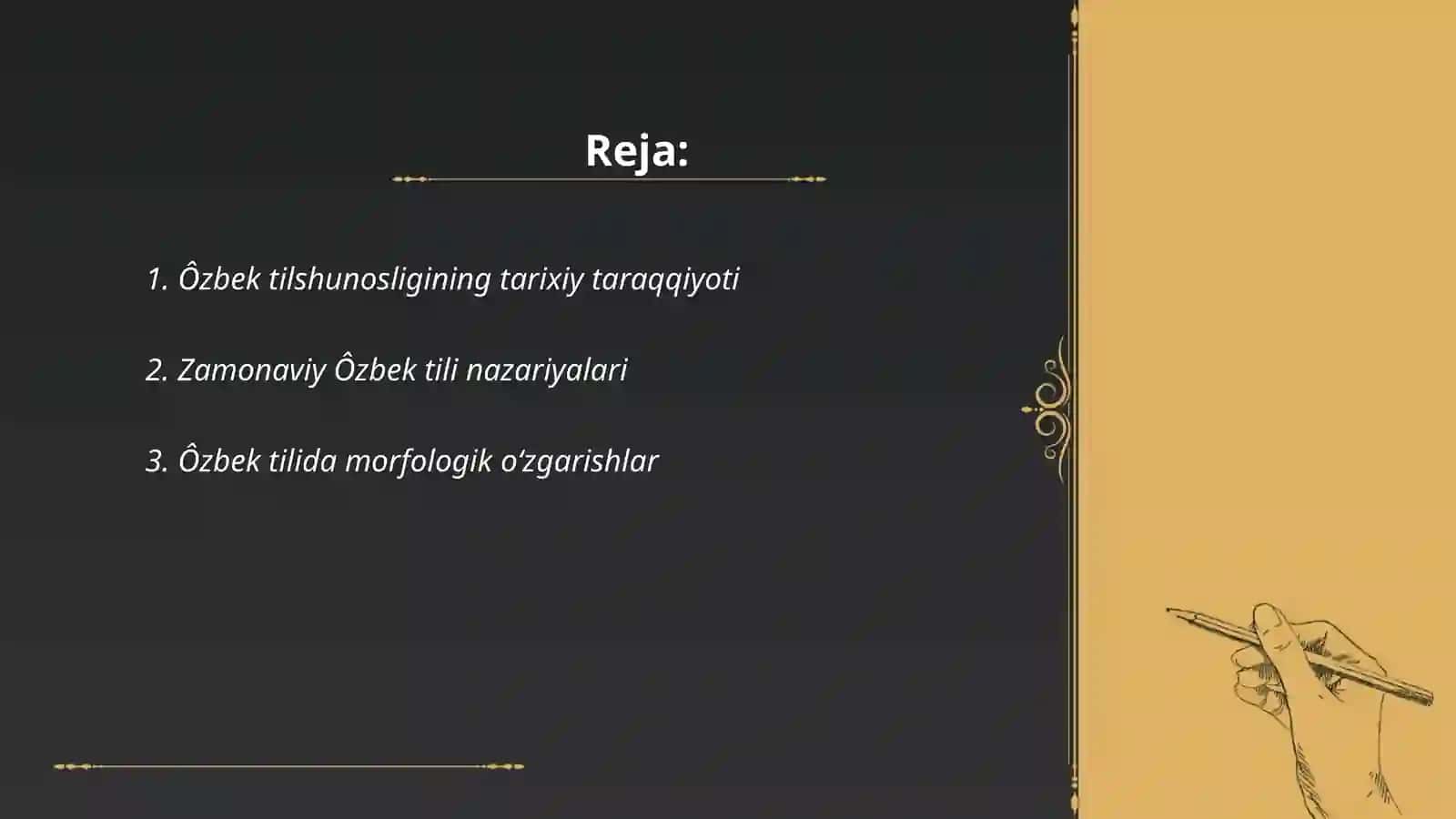 Ôzbek tilshunosligi taraqqiyoti va unda yangi lingvistik paradigmatik 2