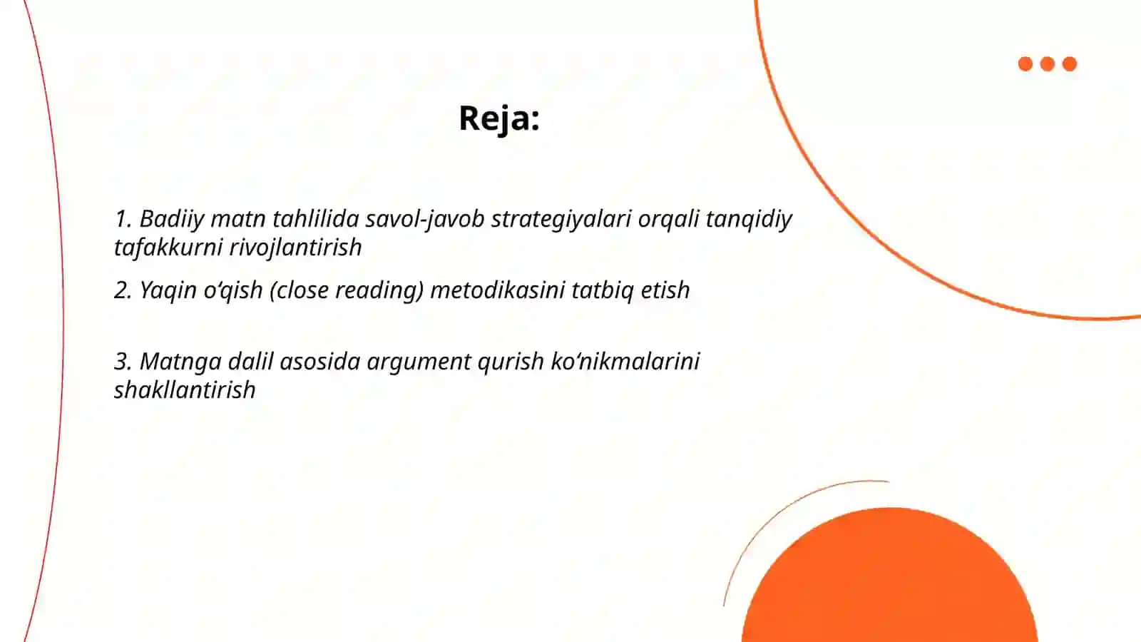 Badiiy matn tahlilida tanqidiy tafakkurni rivojlantirish strategilayalari 2