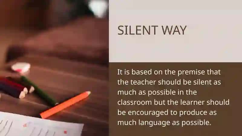 SILENT WAY 2