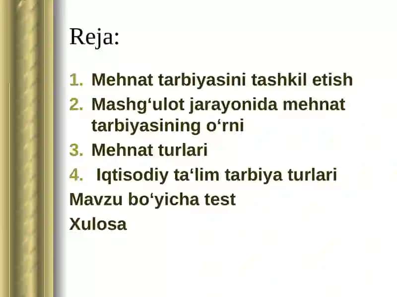 Mehnattarbiyasi 2