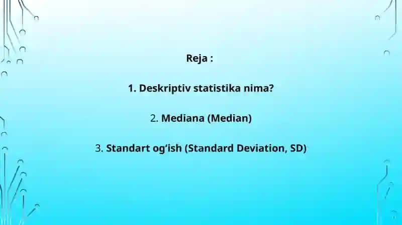 Deskriptiv statistika 2