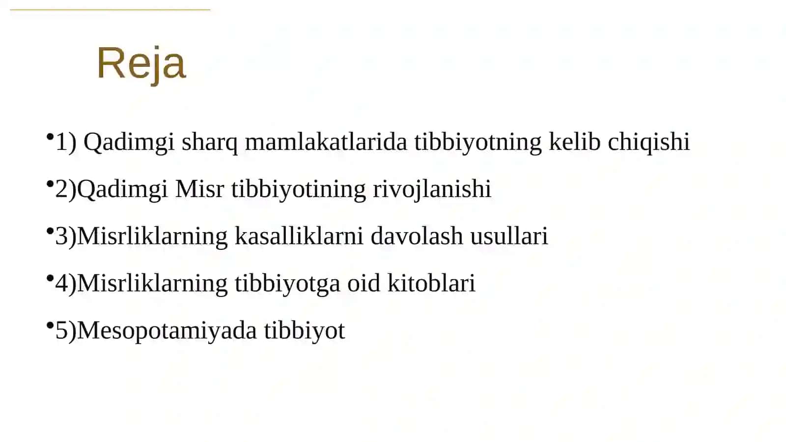 Qadimgi dunyo tibbiyoti tarixi. Qadimgi Mesopotamiya va Qadimgi Misr tibbiyoti 2