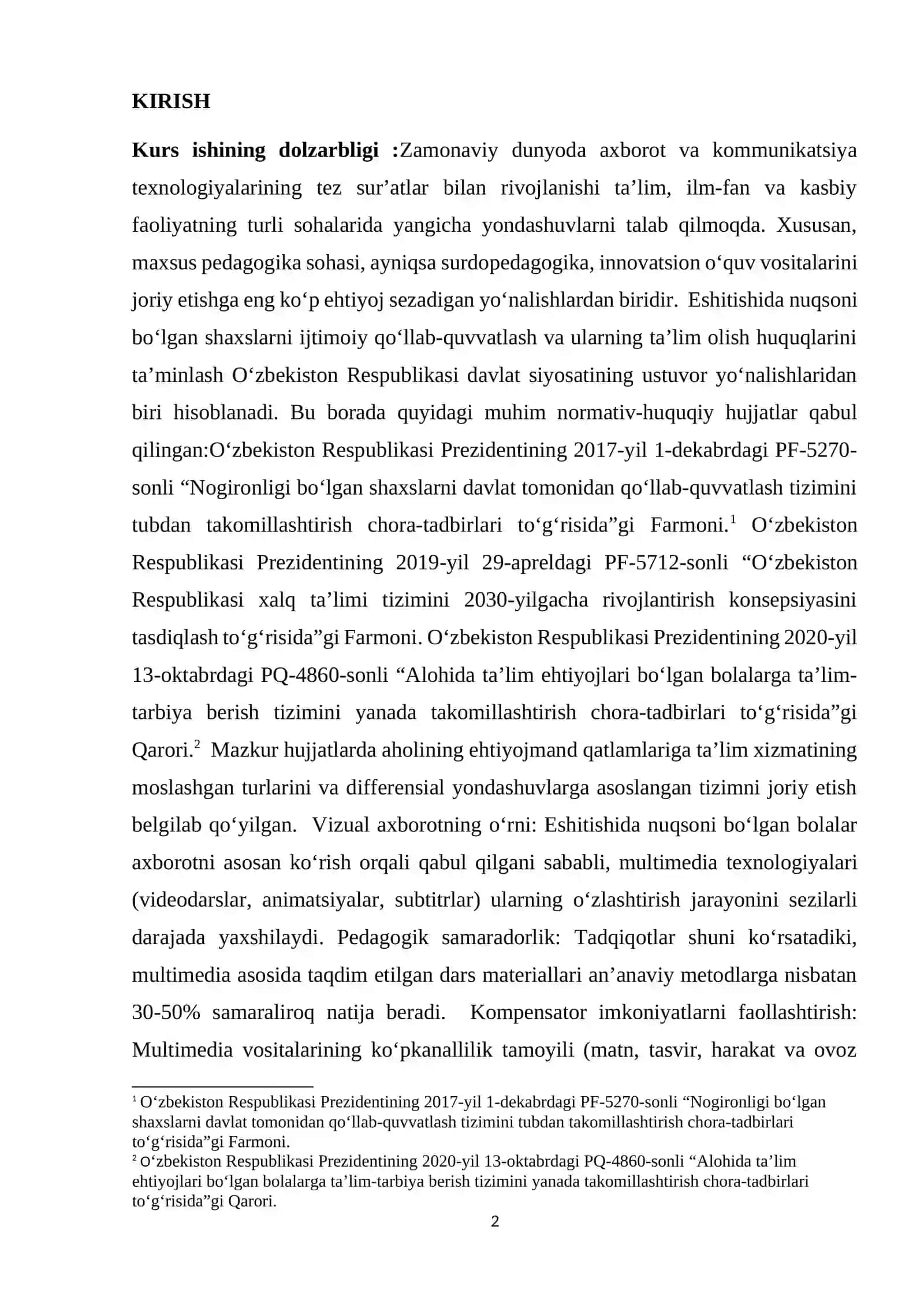 SURDOTARJIMONLIKDA MULTIMEDIA TEXNOLOGIYALARINING NAZARIY ASOSLARI 2