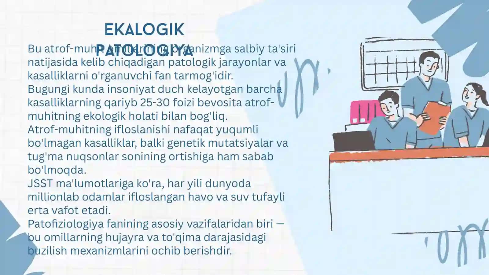 Ekologik patologiya. 2