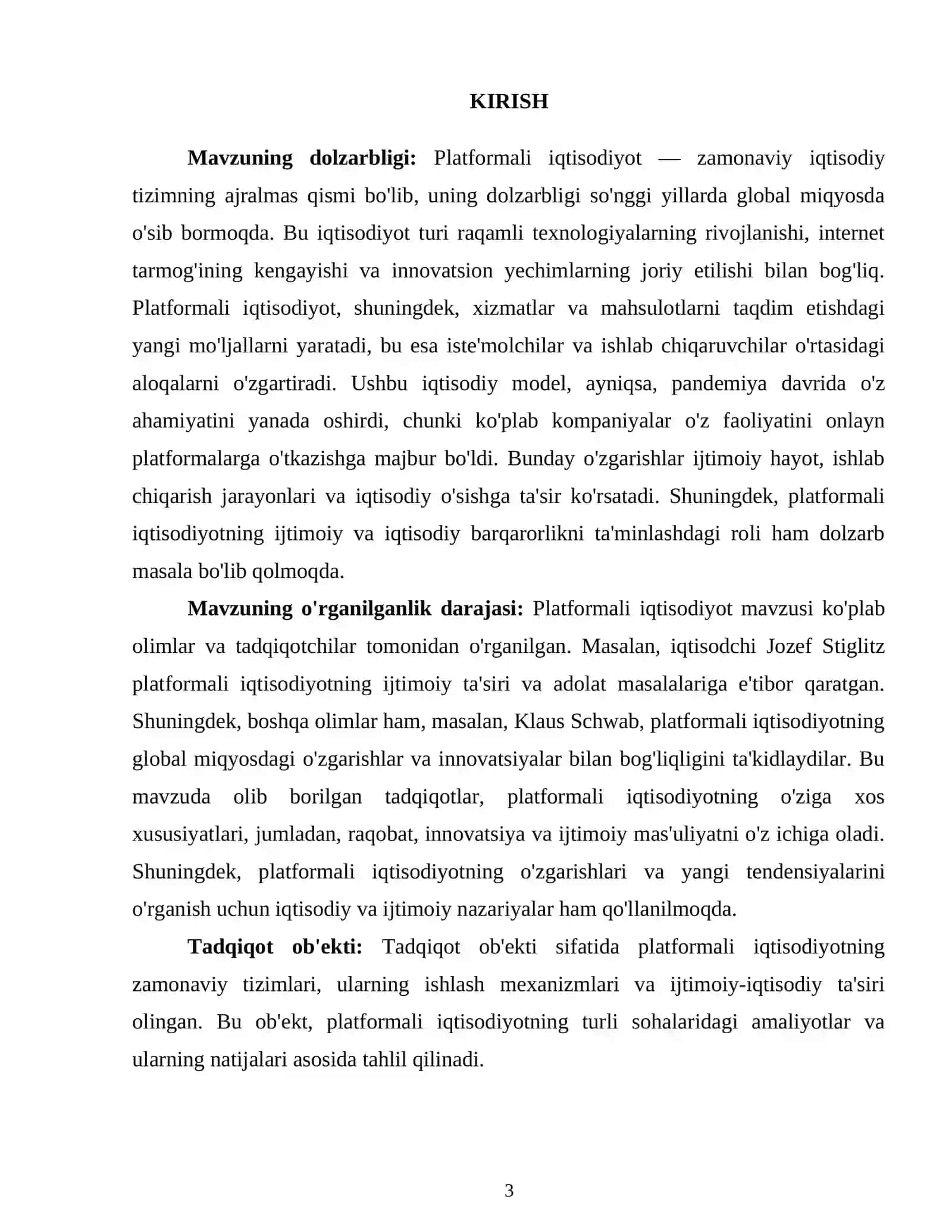 Platformali iqtisodiyotning ta'rifi va tarixi 2