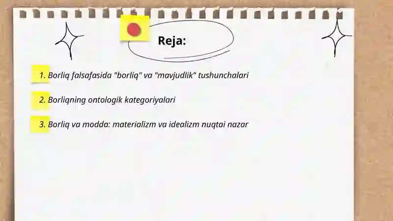Borliq falsafasi 2