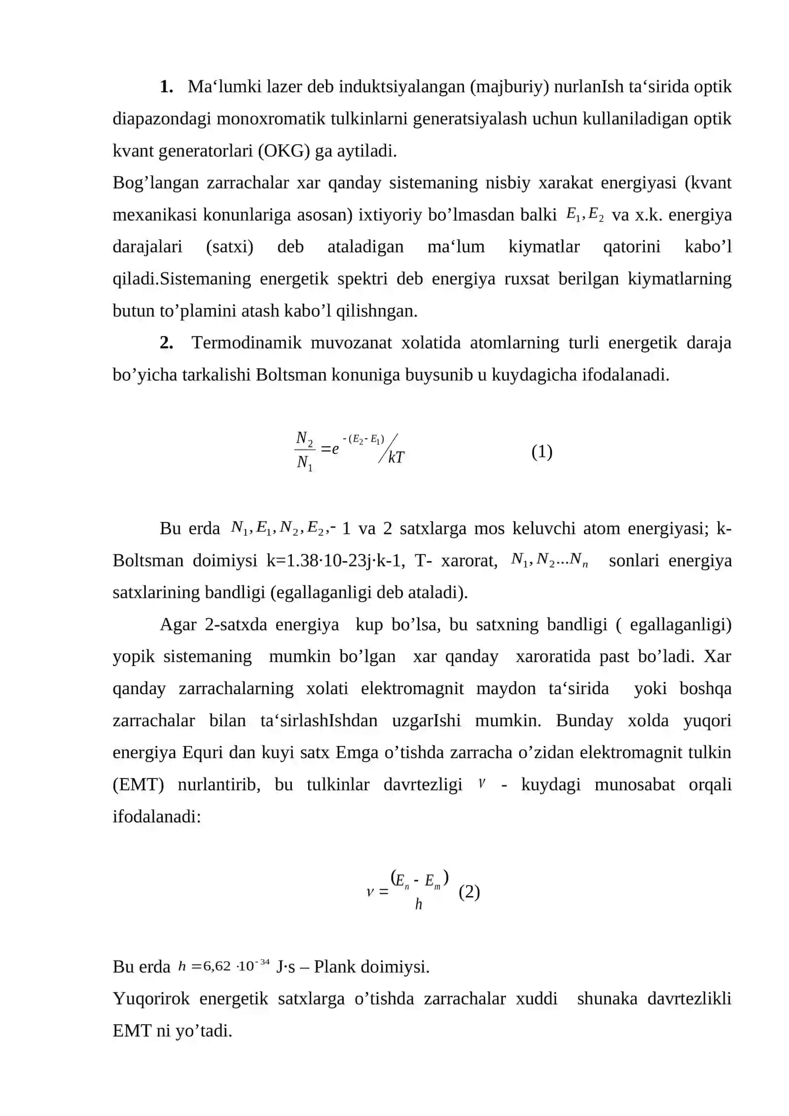 Lazerli texnologik qurilmalari 2