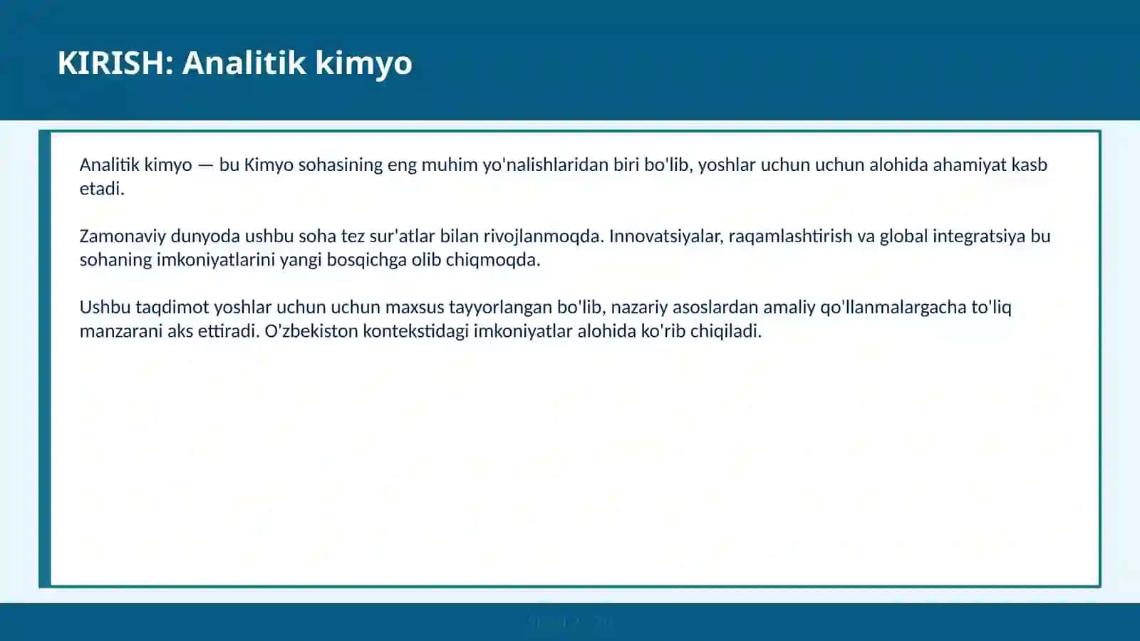 ANALITIK KIMYO 2