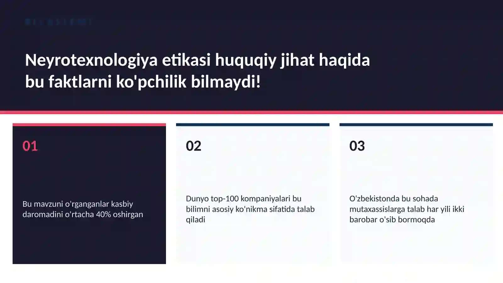 NEYROTEXNOLOGIYA VA MIYA 2