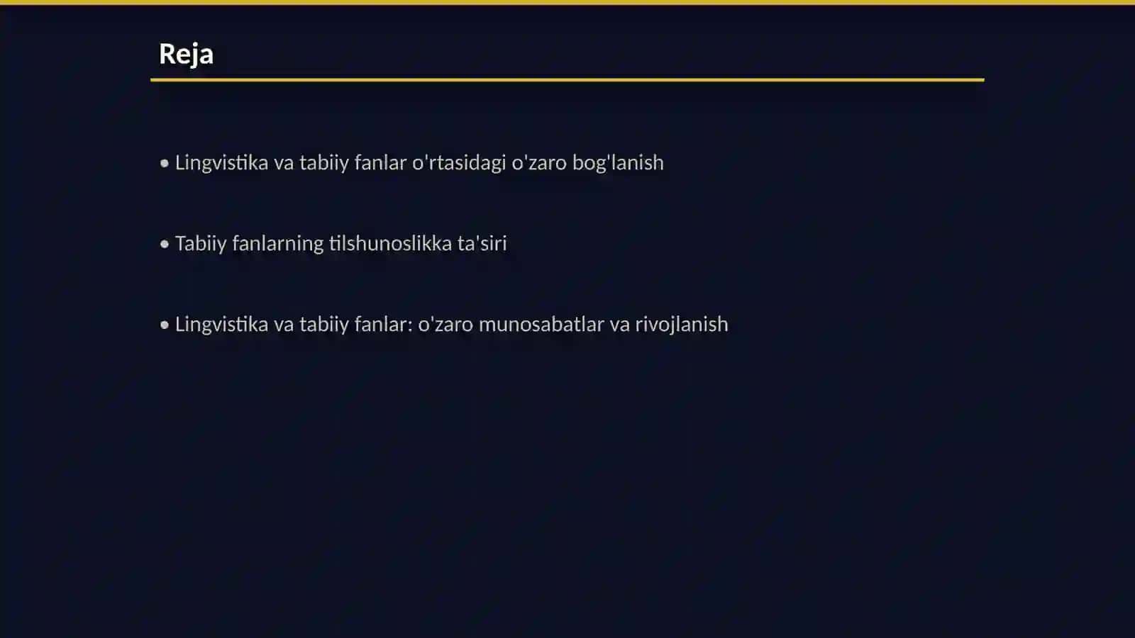 Tilshunoslikning tabiiy fanlar bilan aloqasi 2