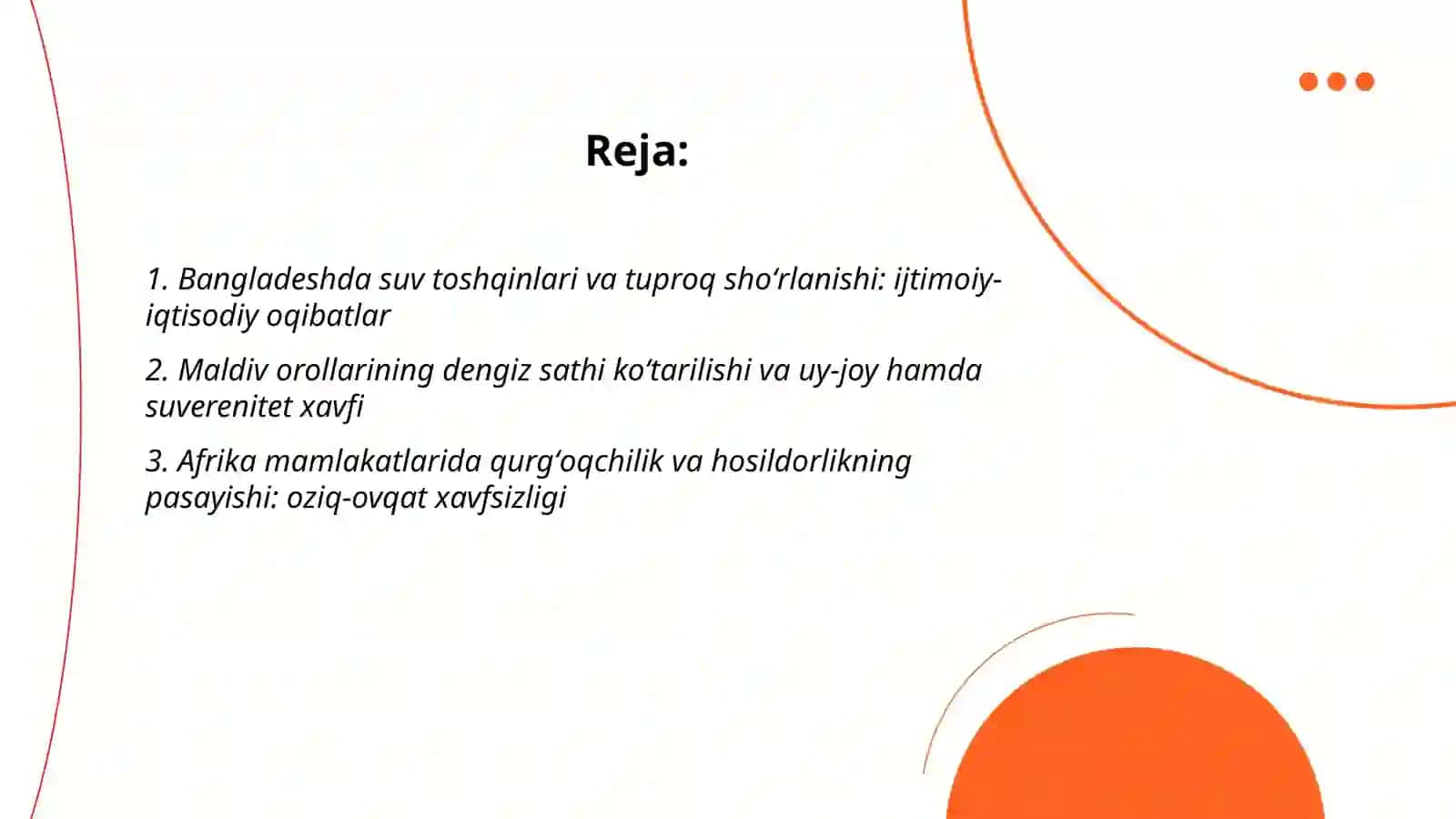 Iqlim oʻzgarishi kimga "qinmatga tushyapti"? 2