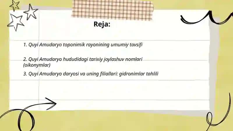 Quyi Amudaryo toponimik rayoni 2