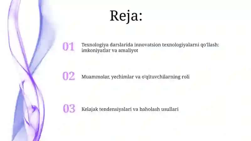 Innovatsion texnologiyalardan foydalanish 2