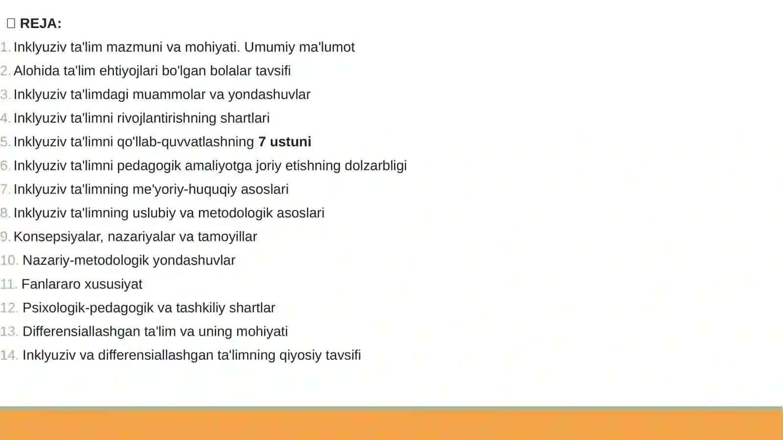 INKLYUZIV TA'LIM—MAZMUNI, MOHIYATI VA METODOLOGIK ASOSLARI 2