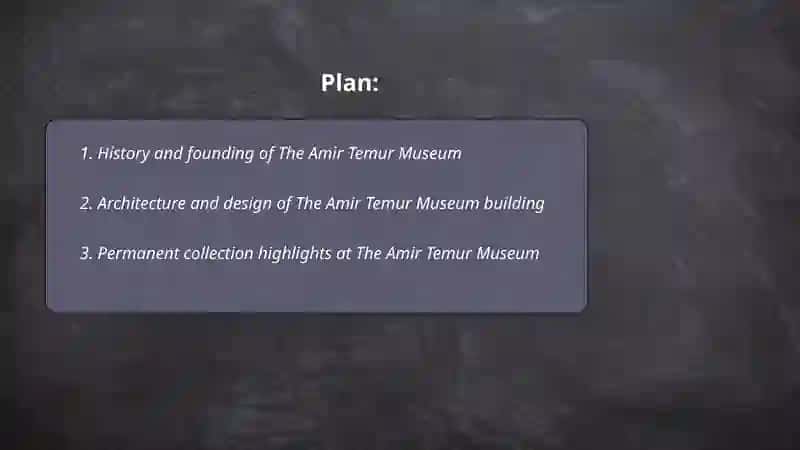 The Amir Temur Museum 2