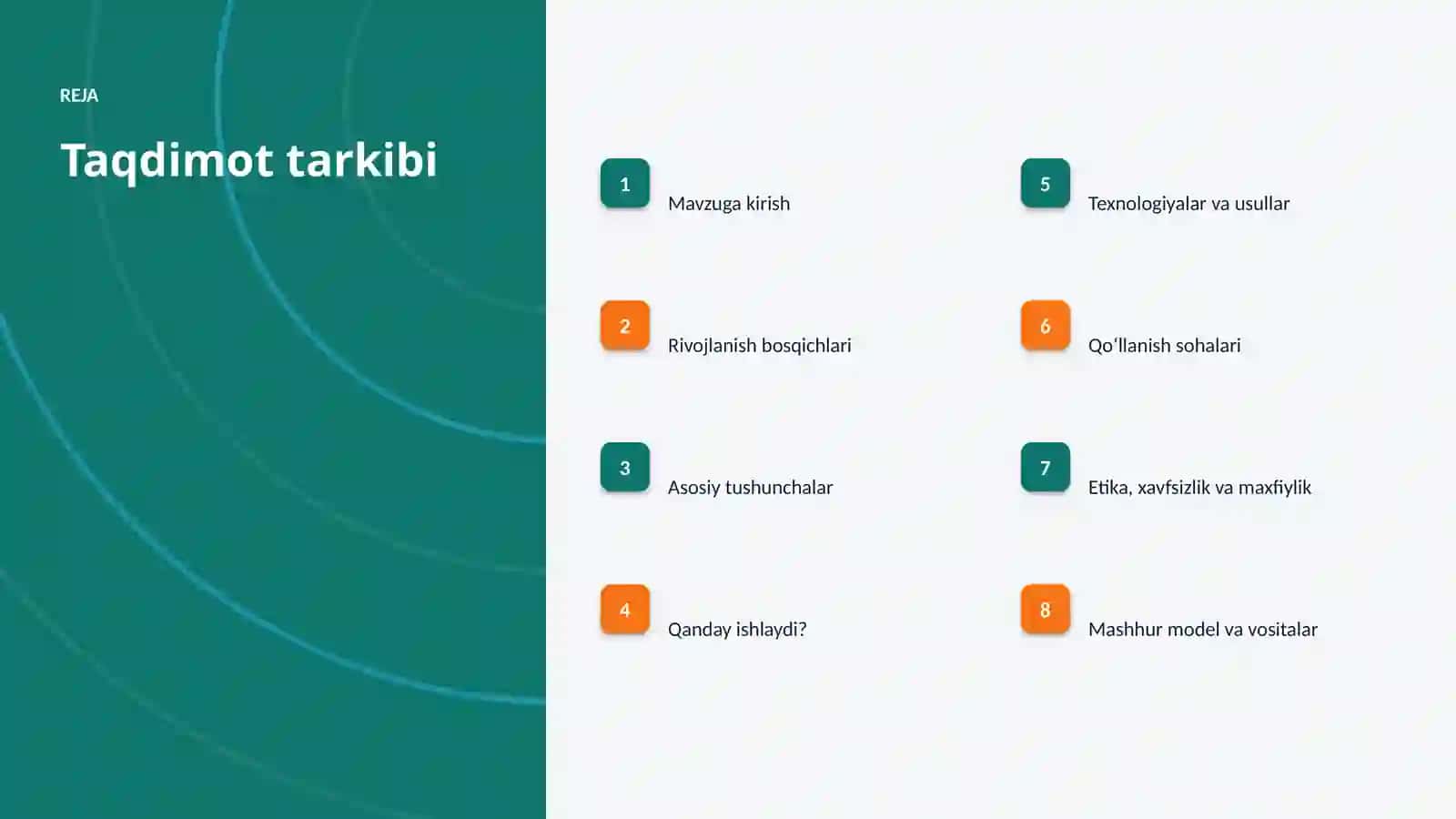 SUNʼIY INTELLEKT • PROFESSIONAL TAQDIMOT 2