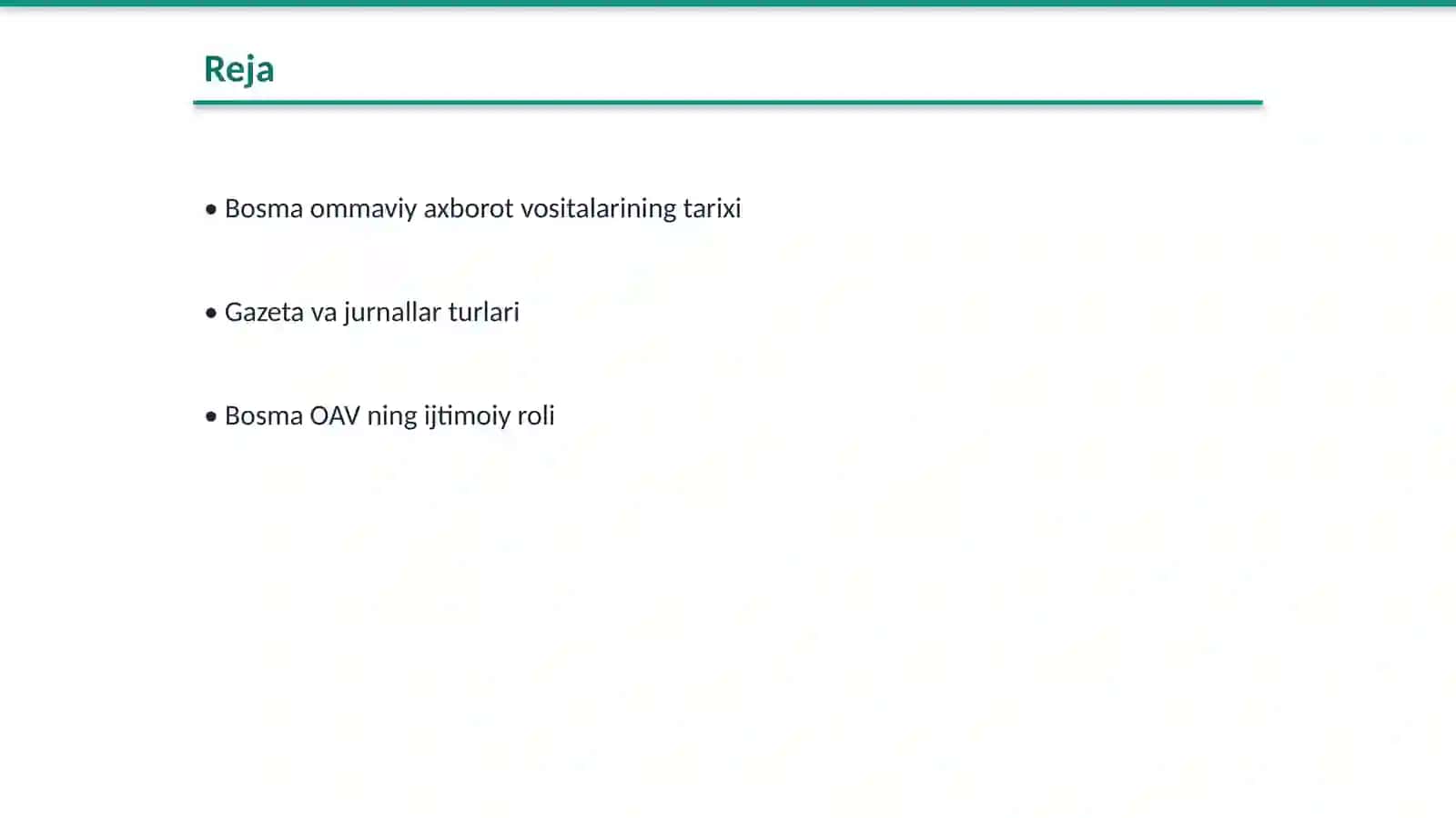 Bosma ommaviy axborot vositalari: gazeta va jurnallar 2