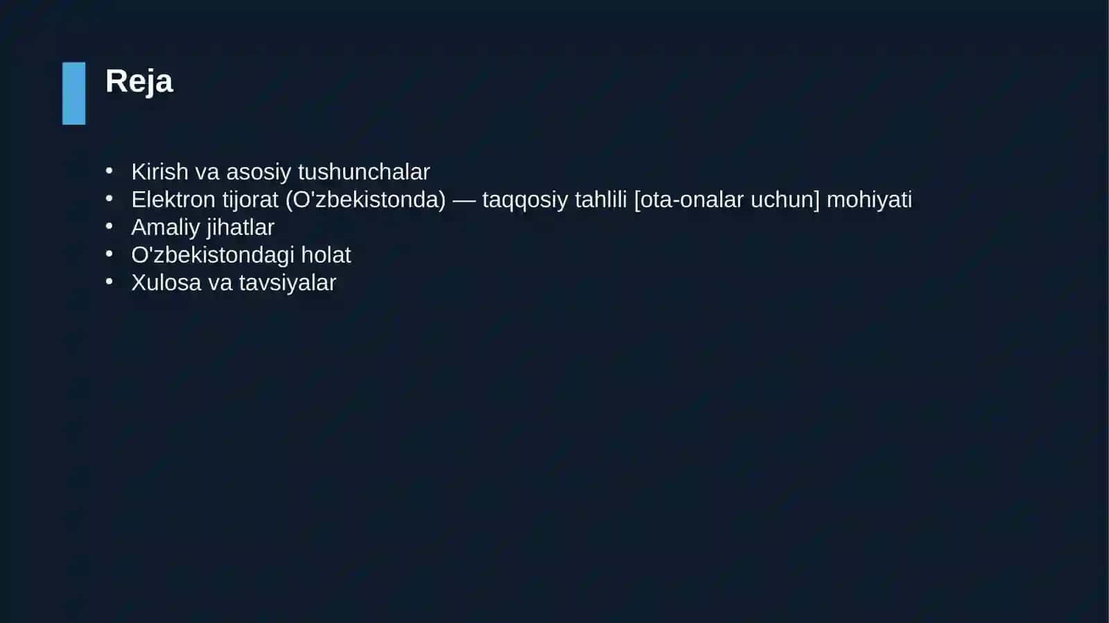 Elektron tijorat (O'zbekistonda) — taqqosiy tahlili [ota-onalar uchun] 2