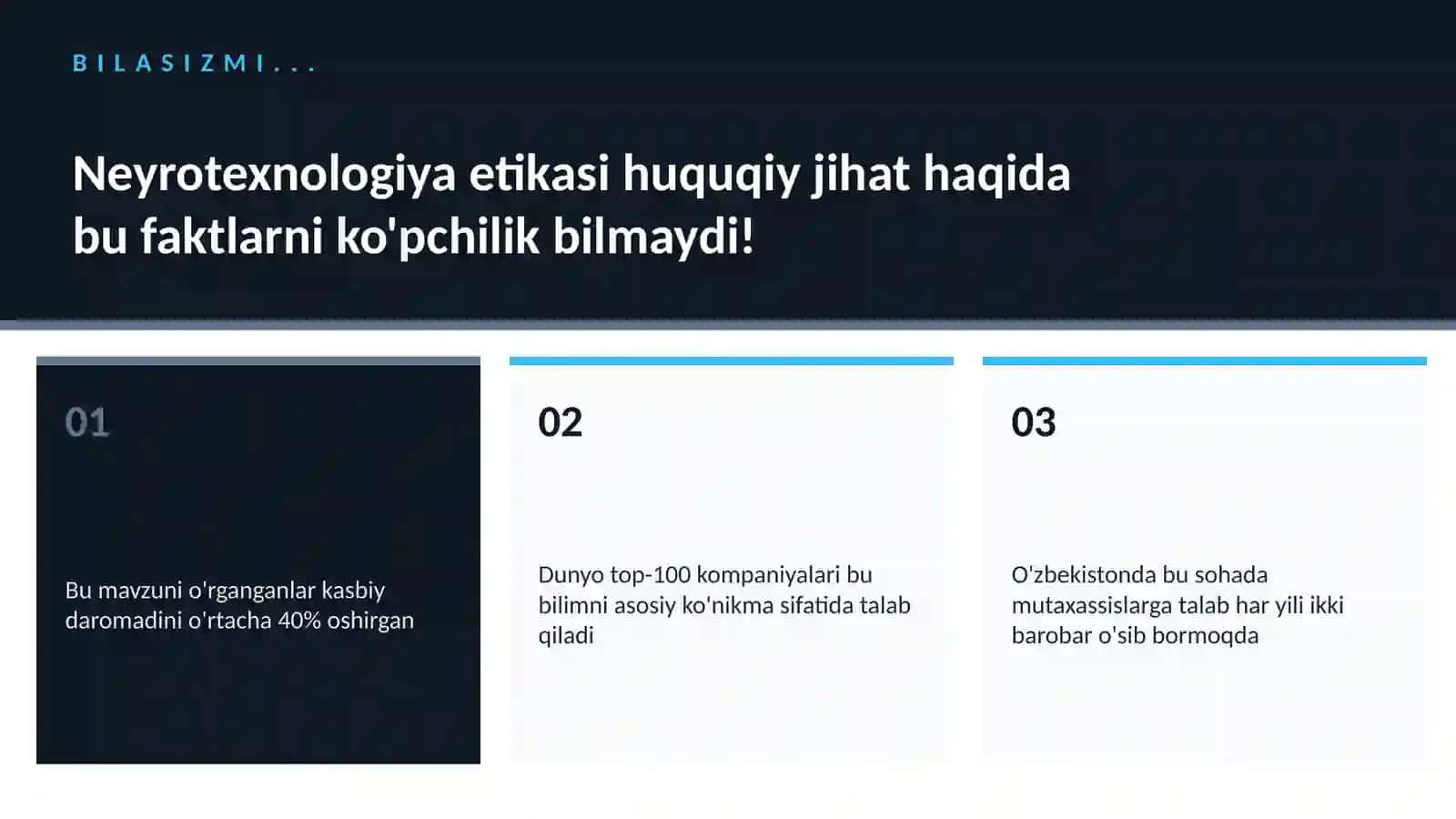 NEYROTEXNOLOGIYA VA MIYA 2