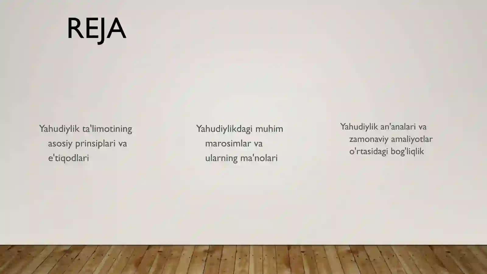 Yahudiylik Ta'limoti, An'ana, Marosimlari 2