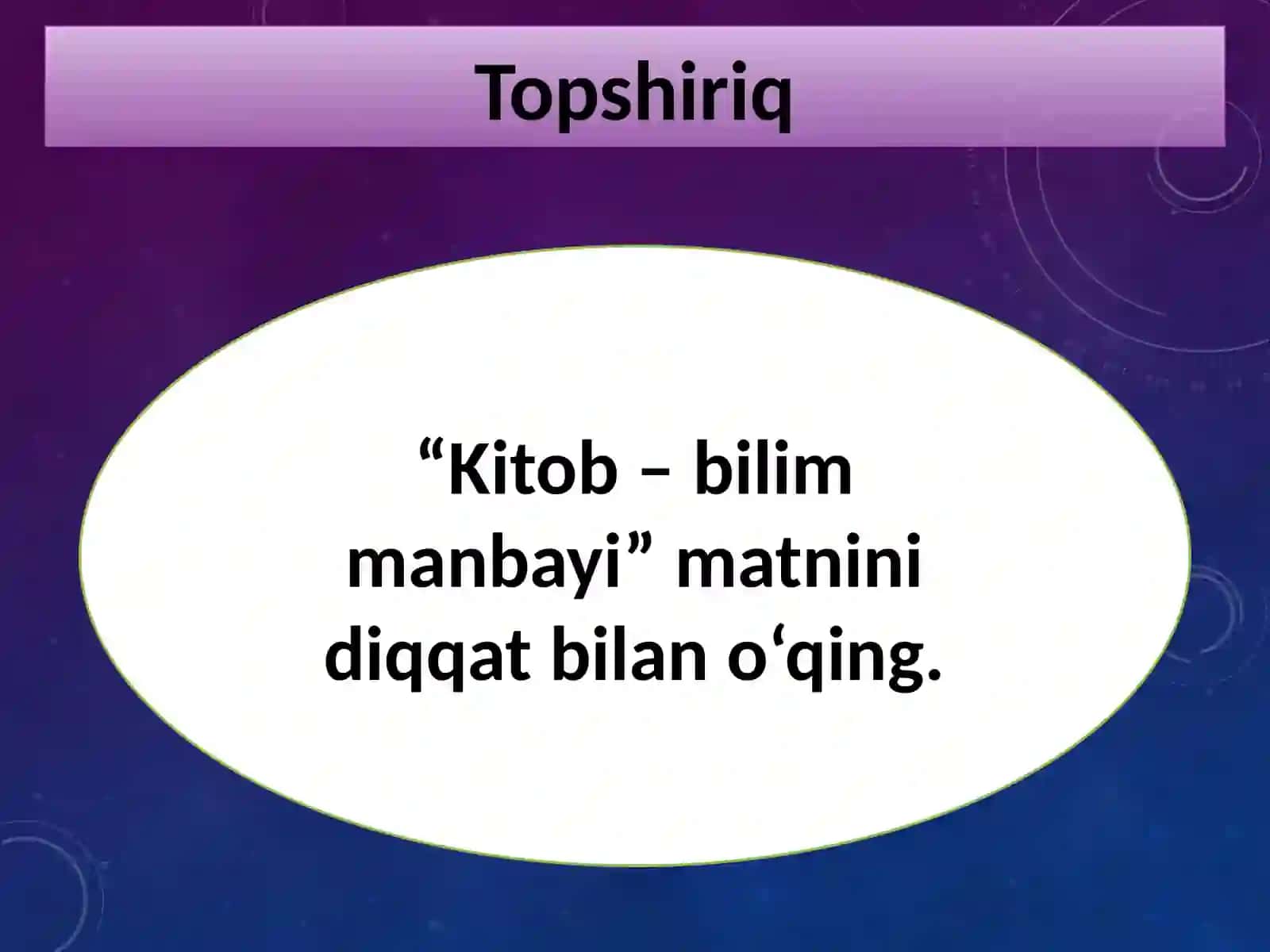Matnvalug‘atustidaishlash 2