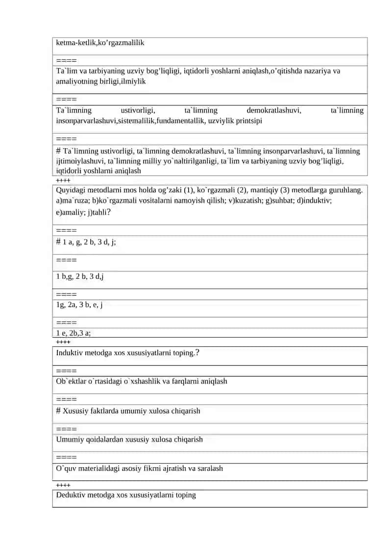Uzbekiston Respublikasi «Kadrlar tayyorlash milliy dasturi»da uzluksiz ta`lim tizimining faoliyat ko`rsatish printsiplari 2