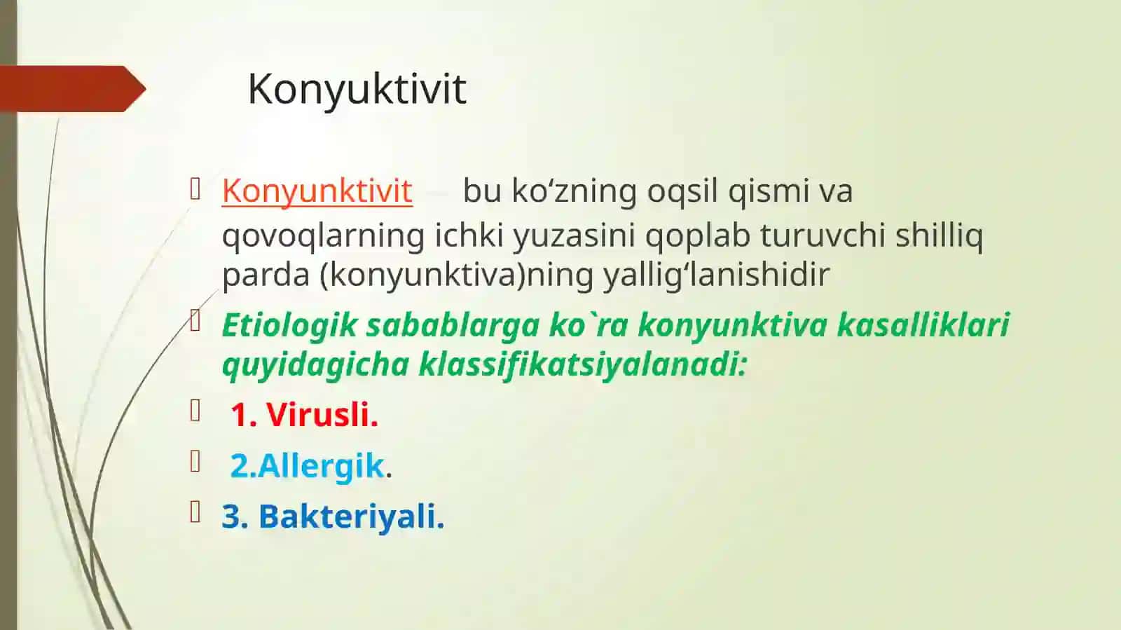 Konyuktivitlar kasalligi 2