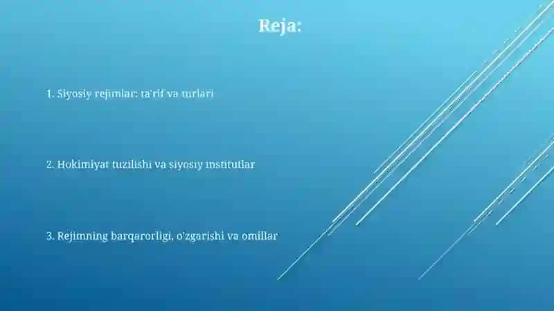 Siyosiy rejimlar 2