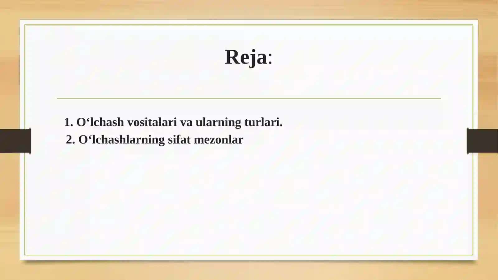O‘lchаsh vоsitаlаri vа ulаrning turlаri 2