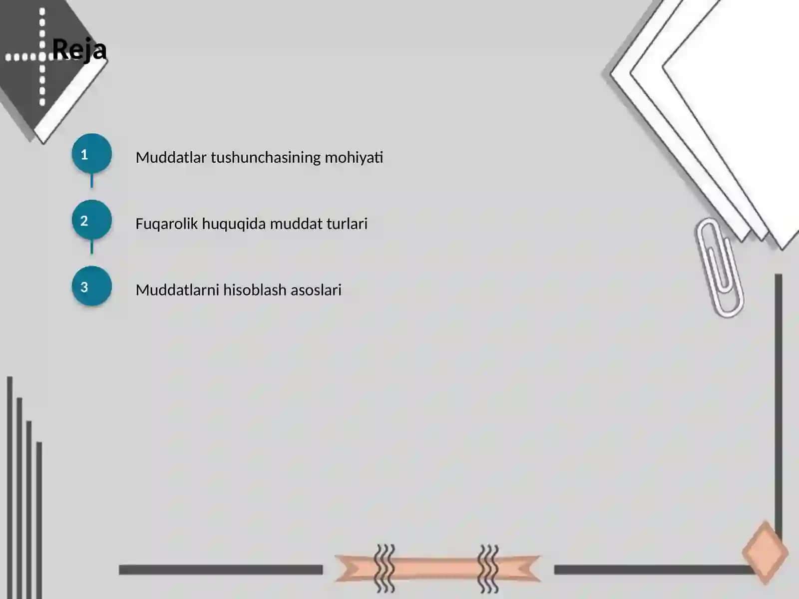 Fuqarolik huquqida muddatlar tushunchasi turlari va ularni hisoblash tartibi 2