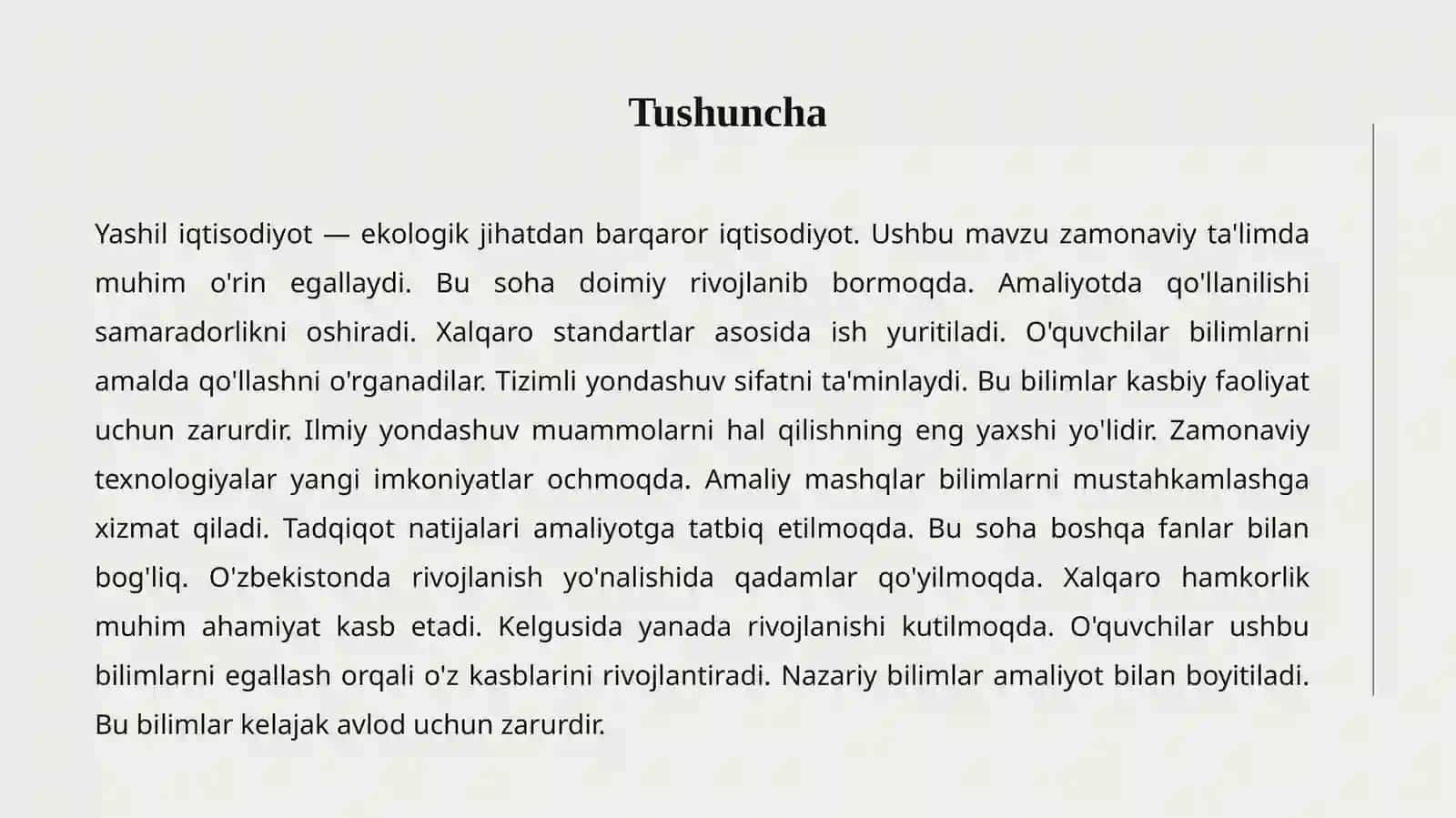 YASHIL IQTISODIYOT 2