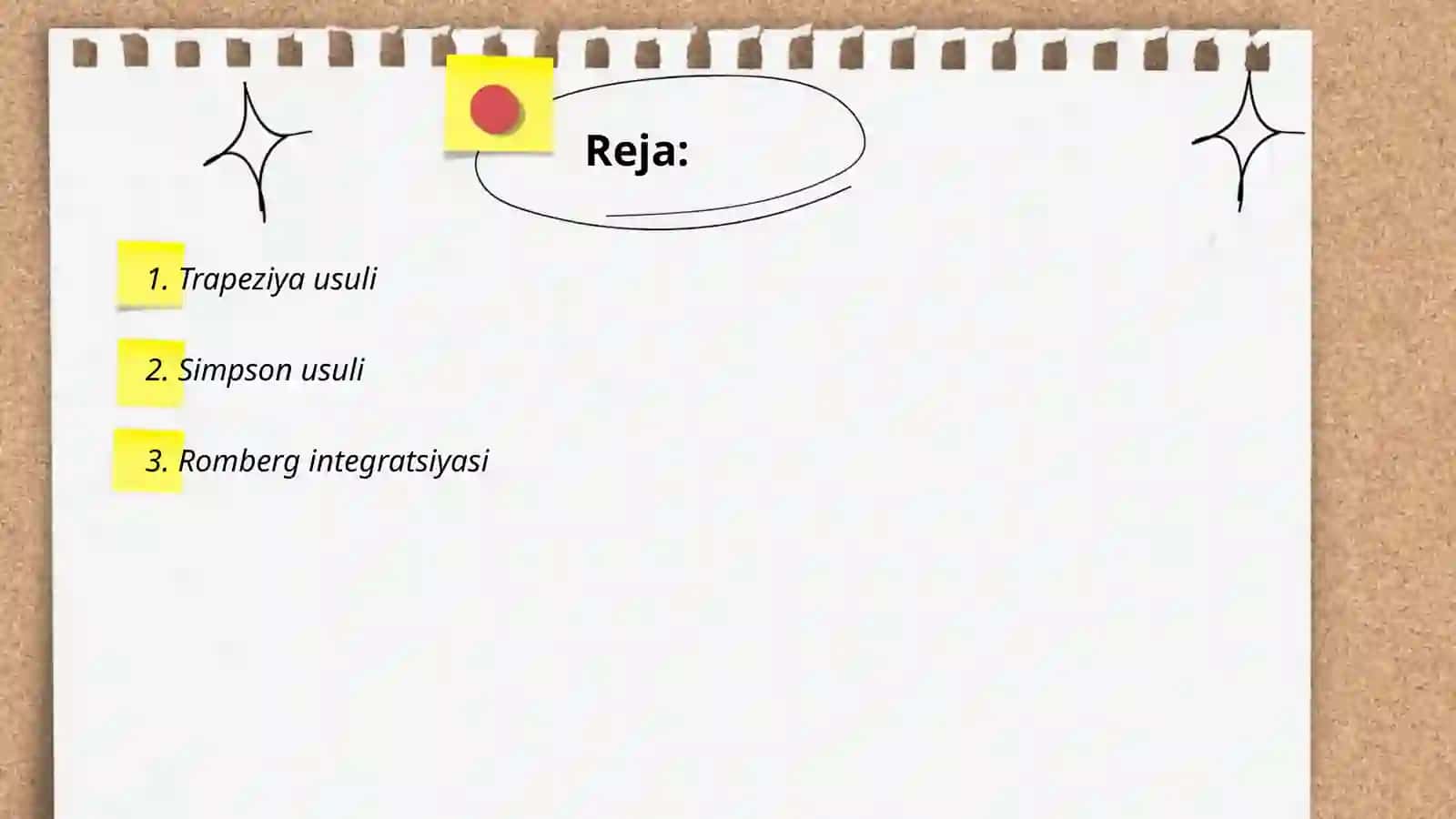 Trapeziya usuli 2